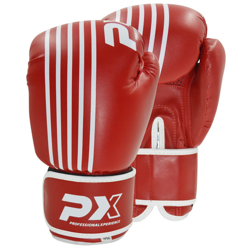 GUANTES BOXEO SPARRING ROJOS PX