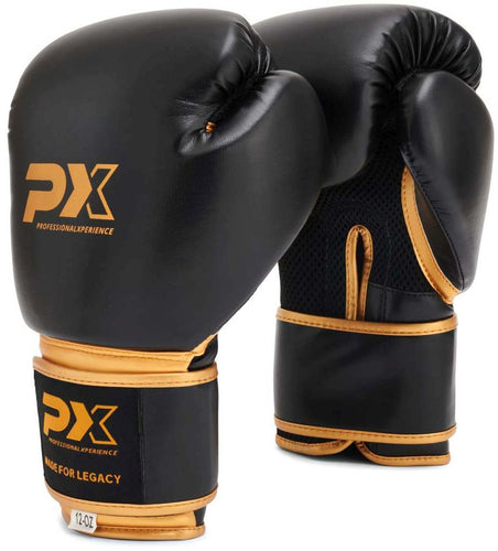 GUANTES BOXEO DORADO PX LEGACY