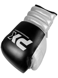 GUANTES BOXEO PLATEADOS PX COMPETITION