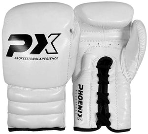 GUANTES BOXEO BLANCOS PX COMPETITION