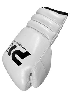 GUANTES BOXEO BLANCOS PX COMPETITION