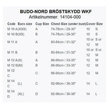 Cargar imagen en el visor de la galería, PROTECTOR DE SENOS (CARCASA) BUDO-NORD WKF