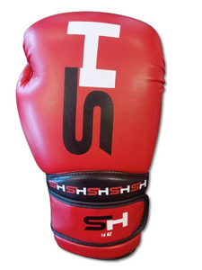 GUANTE DE BOXEO SH P.U.  ROJO