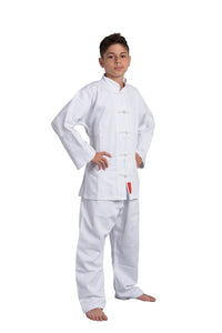 TRAJE KUNG FU SHAOLIN II BLANCO