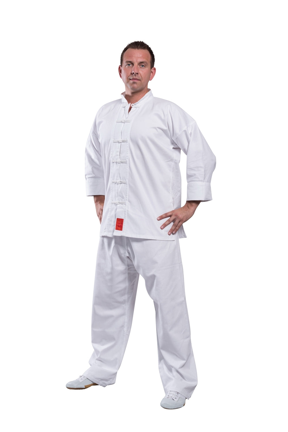 TRAJE KUNG FU SHAOLIN II BLANCO