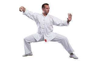 TRAJE KUNG FU SHAOLIN II BLANCO