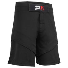 Cargar imagen en el visor de la galería, SHORTS ELÁSTICOS NEGRO PX MMA