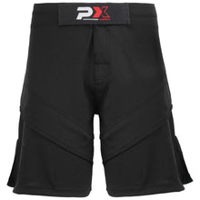 Cargar imagen en el visor de la galería, SHORTS ELÁSTICOS NEGRO PX MMA