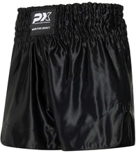 Cargar imagen en el visor de la galería, SHORTS MUAY THAI NEGRO PX LEGACY THAI