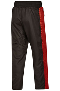 PANTALÓN KICKBOXING NEGRO-ROJO PX "DYNAMIC"