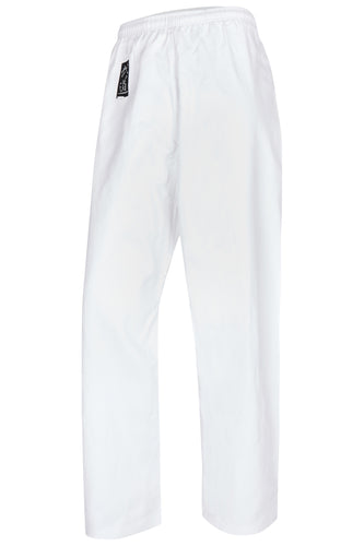 PANTALÓN BLANCO CON CINTURA ELÁSTICA