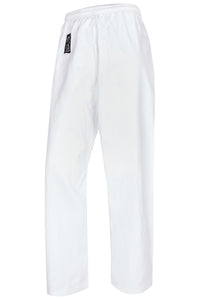 PANTALÓN BLANCO CON CINTURA ELÁSTICA