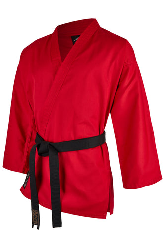 CHAQUETA KARATEGI ROJO ESTÁNDAR