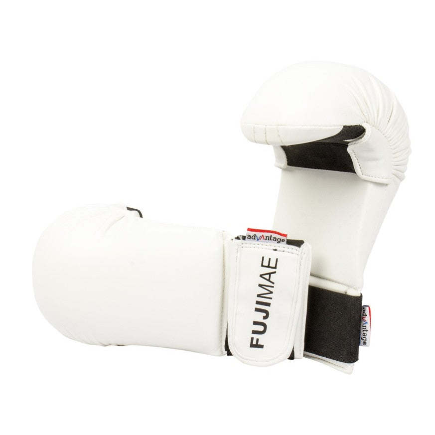 GUANTILLA KARATE BLANCO SIN PULGAR RFEK FUJIMAE ADVANTAGE