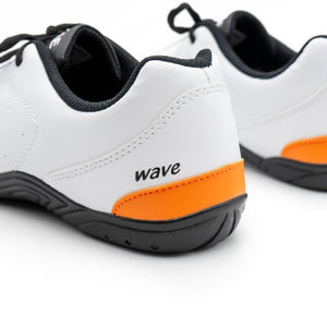 ZAPATILLA ENTRENAMIENTO WAVE ( BLANCO-NARANJA)