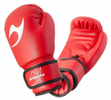 Cargar imagen en el visor de la galería, GUANTES BOXEO KIDS ROJO JUSPORTS