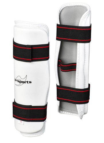 ESPINILLERAS  CON VELCRO BLANCAS JUSPORTS