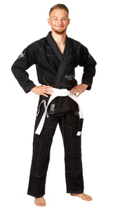 BJJ GI "PEARL COMPETITION" NEGRO 350Gr