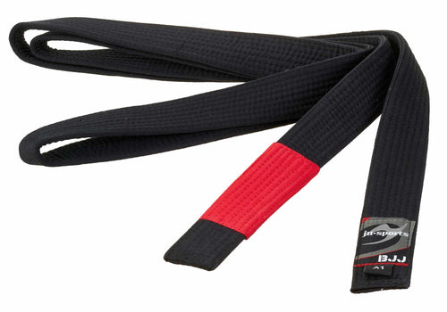 CINTURÓN BJJ ADULTO NEGRO JUSPORTS