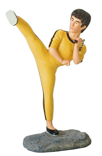 FIGURA BRUCE LEE TRAJE AMARILLO