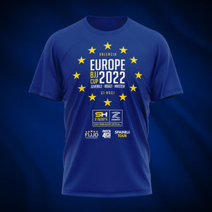 CAMISETA EUROPE BJJ CUP 2022