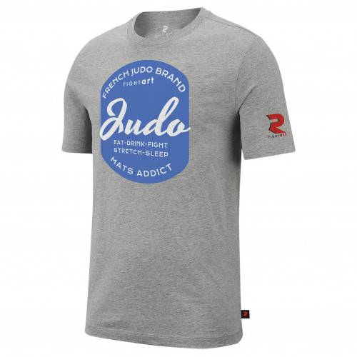 CAMISETA  GRIS JUDO 