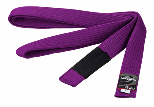 CINTURÓN BJJ ADULTO MORADO JUSPORTS