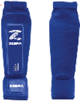 ESPINILLERA AZUL ZEBRA PERFORMANCE ELÁSTICA