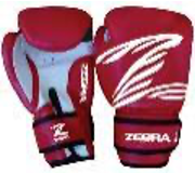 GUANTES BOXEO ZEBRA FILLY KIDS ROJO