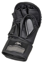 Cargar imagen en el visor de la galería, GUANTES MMA SPARRING &quot;ASSASIN&quot; CARBÓN JUSPORTS