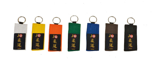 LLAVERO MINI CINTURÓN JUDO JUSPORTS