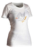 CAMISETA JUDO "MOIRÉ"  LADY BLANCO JUSPORTS