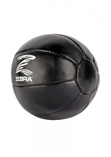 BALÓN MEDICINAL PRO ZEBRA CUERO NEGRO