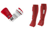 PACK PROTECCIONES HOMOLOGADAS PARA JIU JITSU ROJO JUSPORTS