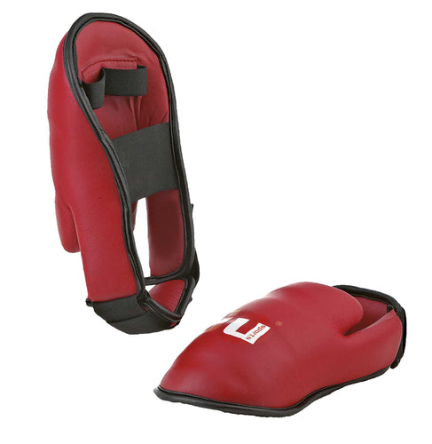 PROTECTOR EMPEINE PARA KARATE JUSPORTS ROJO