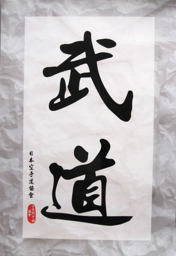POSTER BUDO KANJI