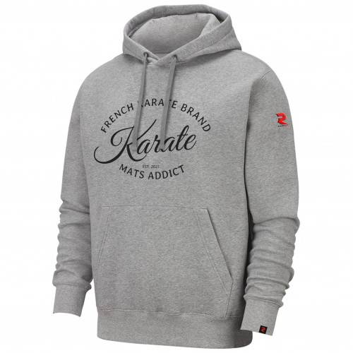 SUDADERA GRIS KARATE FIGHT ART