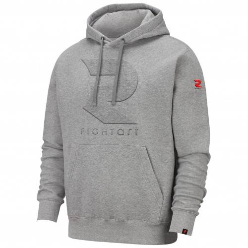 SUDADERA GRIS LOGO 3D FIGHT ART
