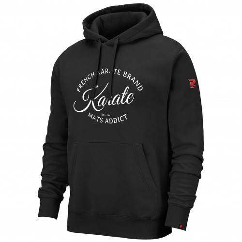 SUDADERA NEGRA KARATE FIGHT ART