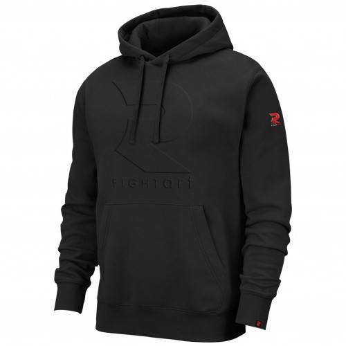 SUDADERA NEGRA LOGO 3D FIGHT ART