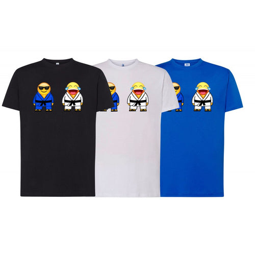 CAMISETA JUDO EMOTICONOS 