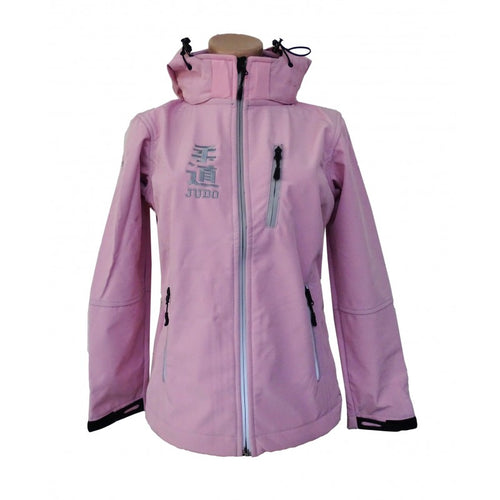 CHAQUETA DE MONTAÑA JUDO MUJER ROSA