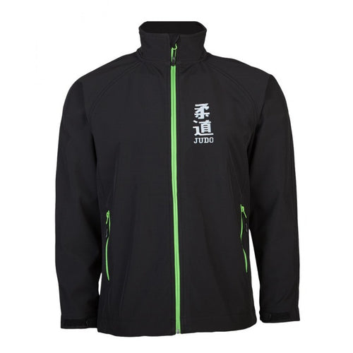 CHAQUETA DE MONTAÑA JUDO NEGRA