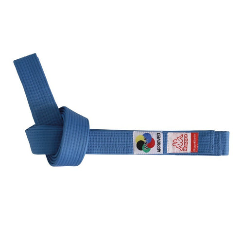CINTURÓN KAPPA KARATE WKF AZUL