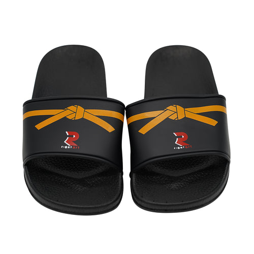 CHANCLA NEGRO / NARANJA FIGHT SPORT